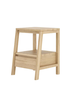 Circa Side Table W/ Drawer - Oak