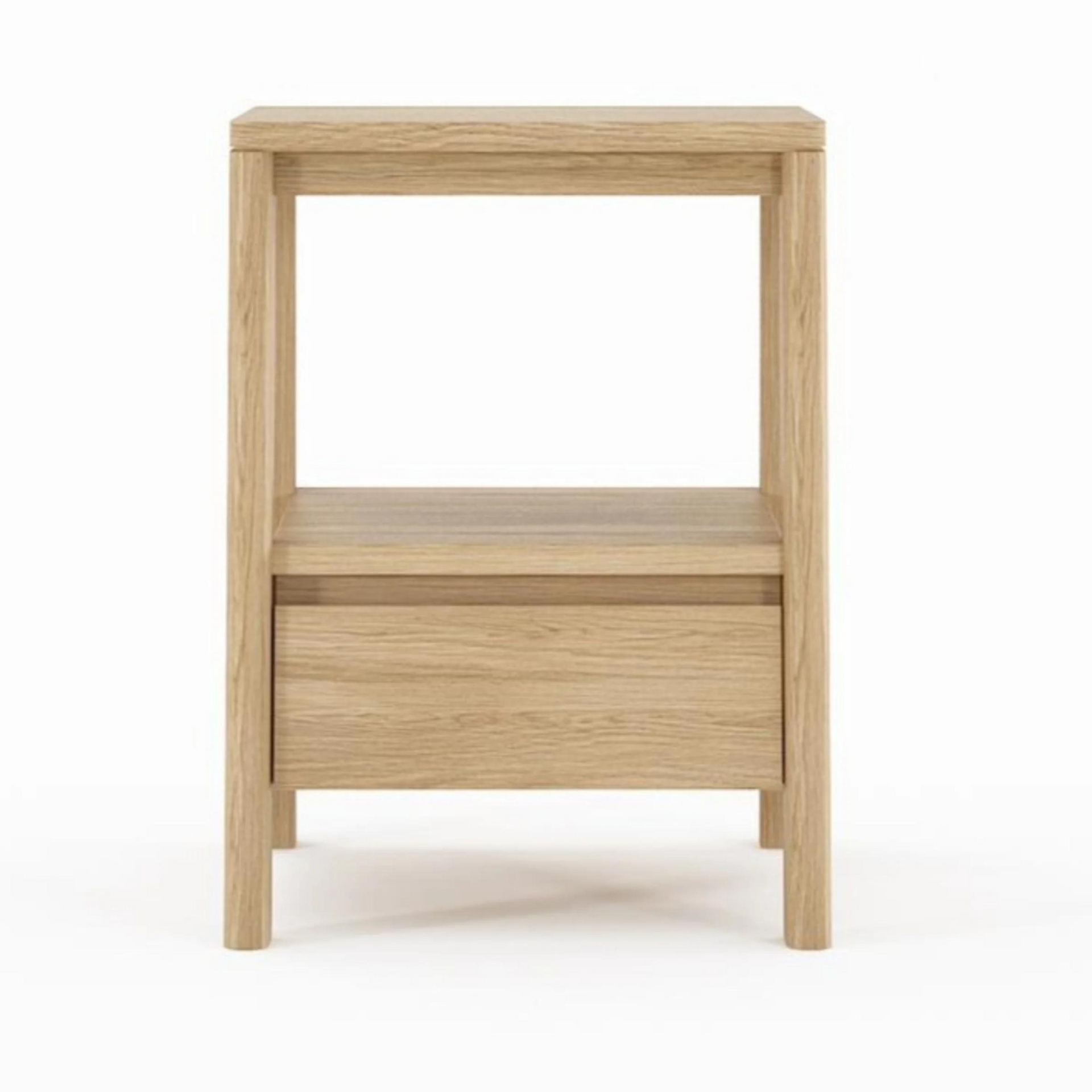 Circa Side Table W/ Drawer - Oak