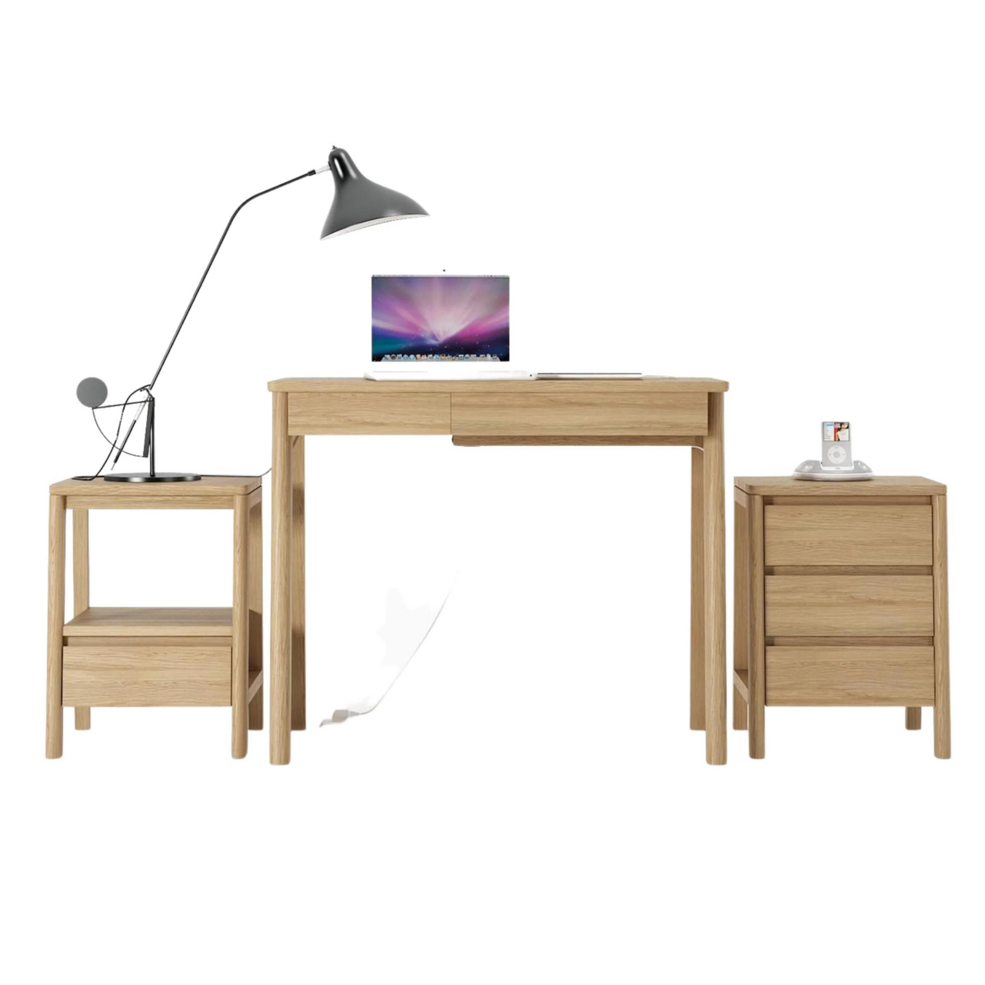 Circa Side Table W/ Drawer - Oak