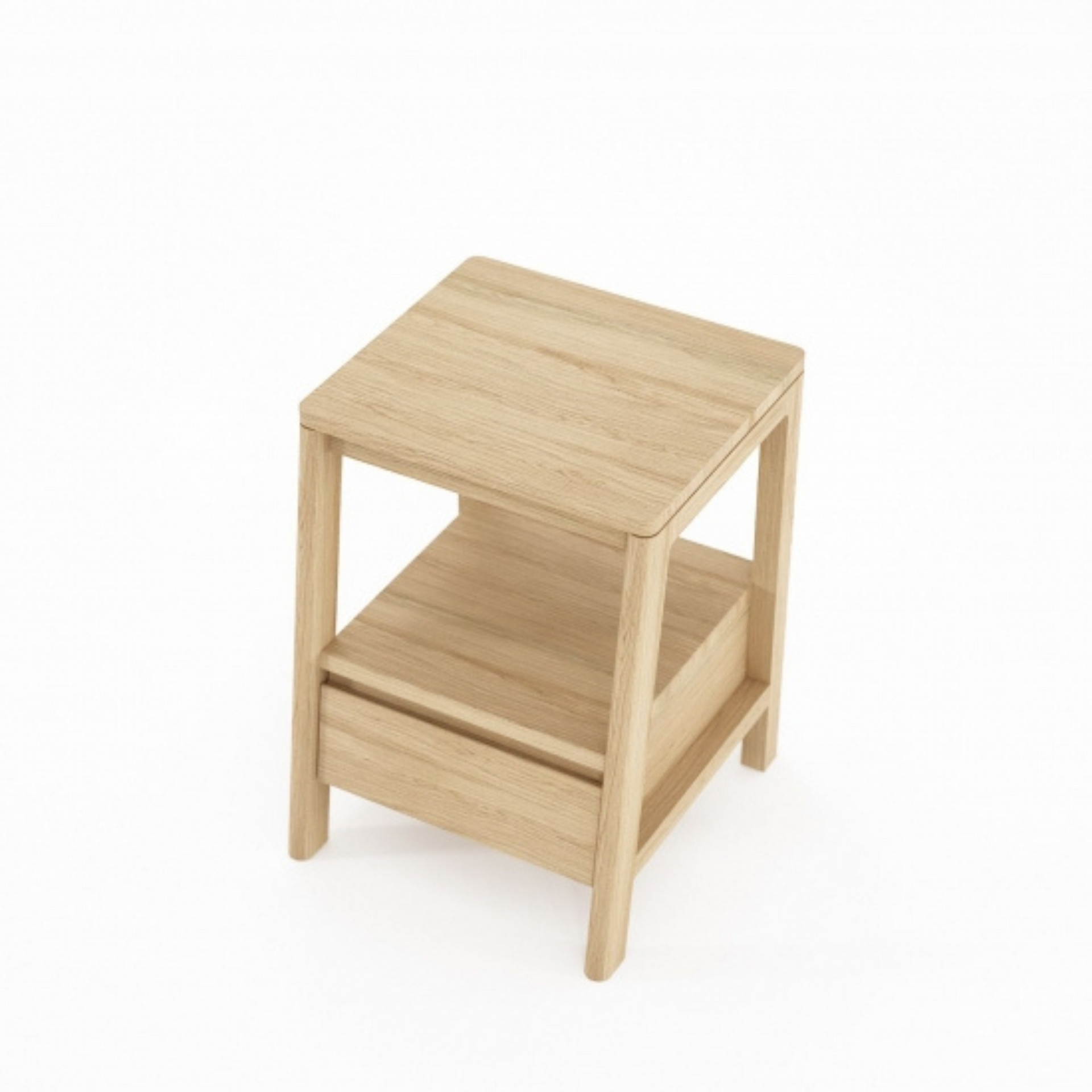 Circa Side Table W/ Drawer - Oak