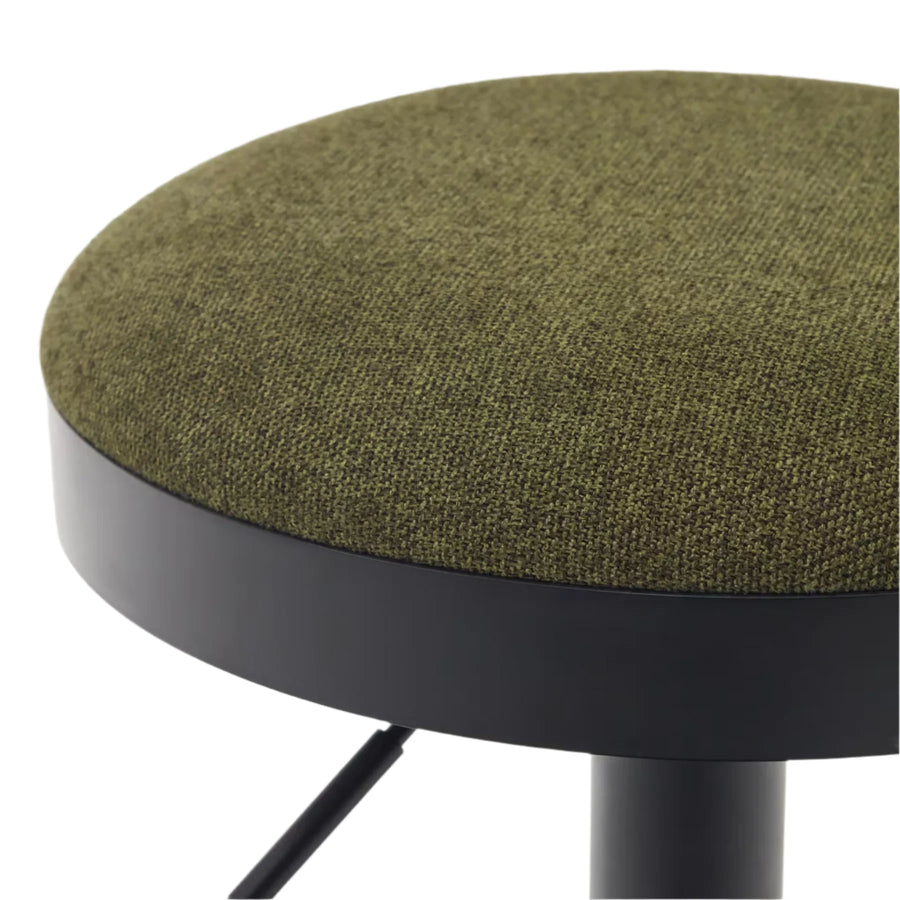 Zaib Bar Stool - Green / Black