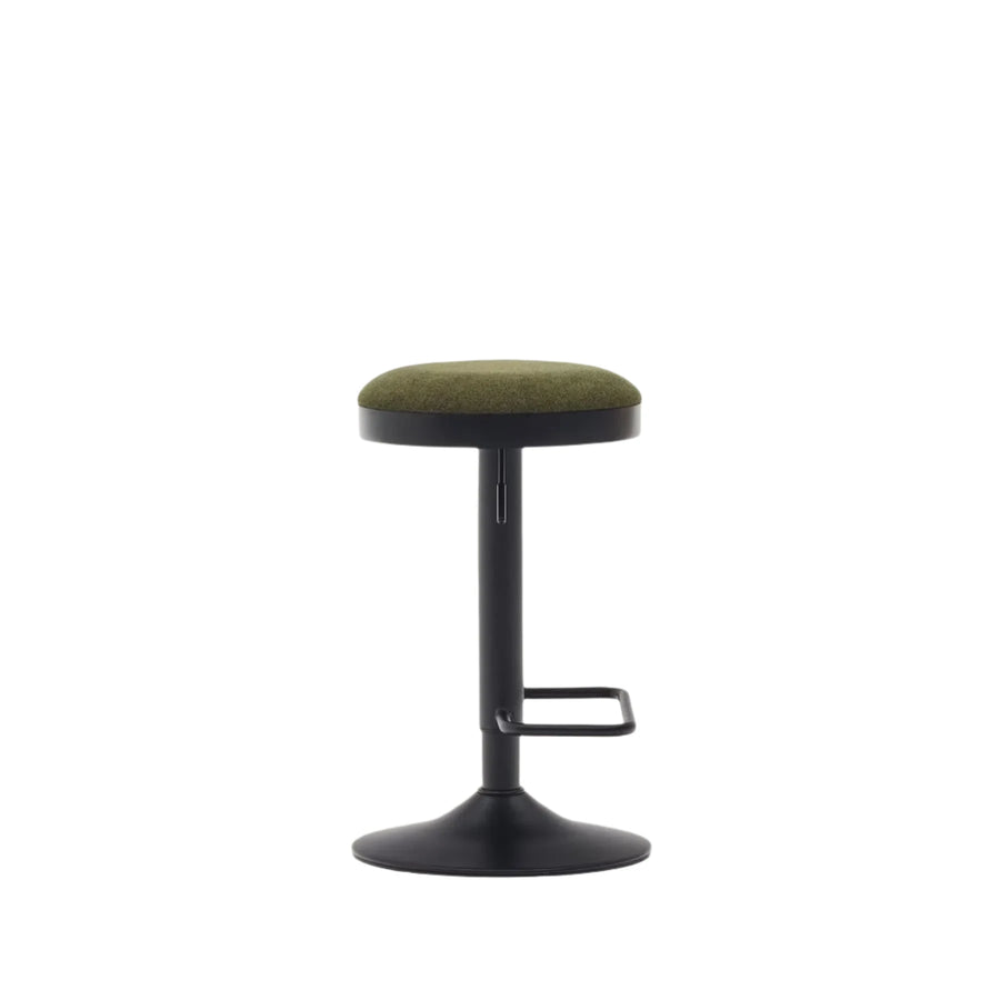 Zaib Bar Stool - Green / Black