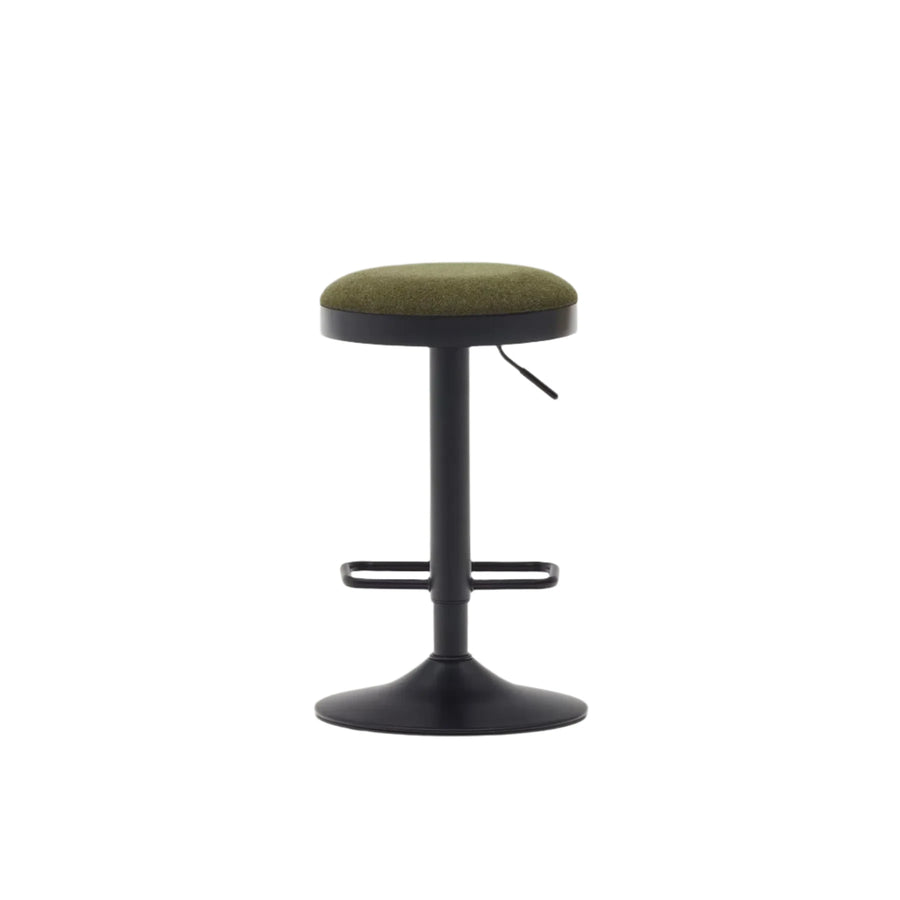Zaib Bar Stool - Green / Black