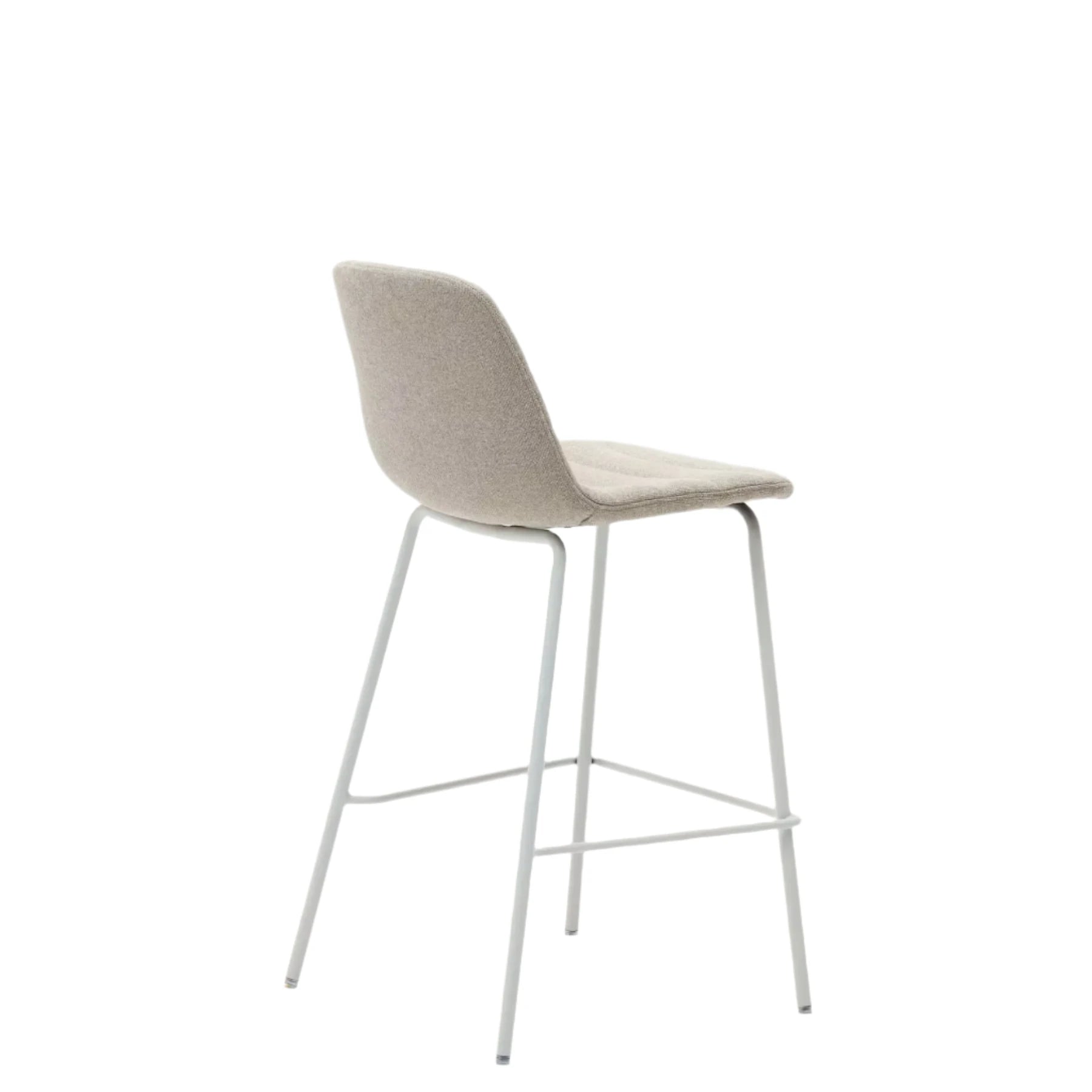 Zunilda Bar Stool - Beige / White