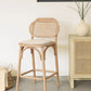 Doriane Bar Stool - Oak