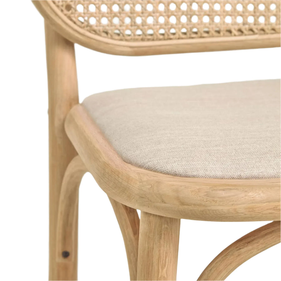 Doriane Bar Stool - Oak