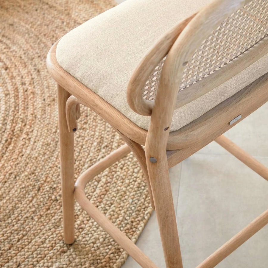 Doriane Bar Stool - Oak