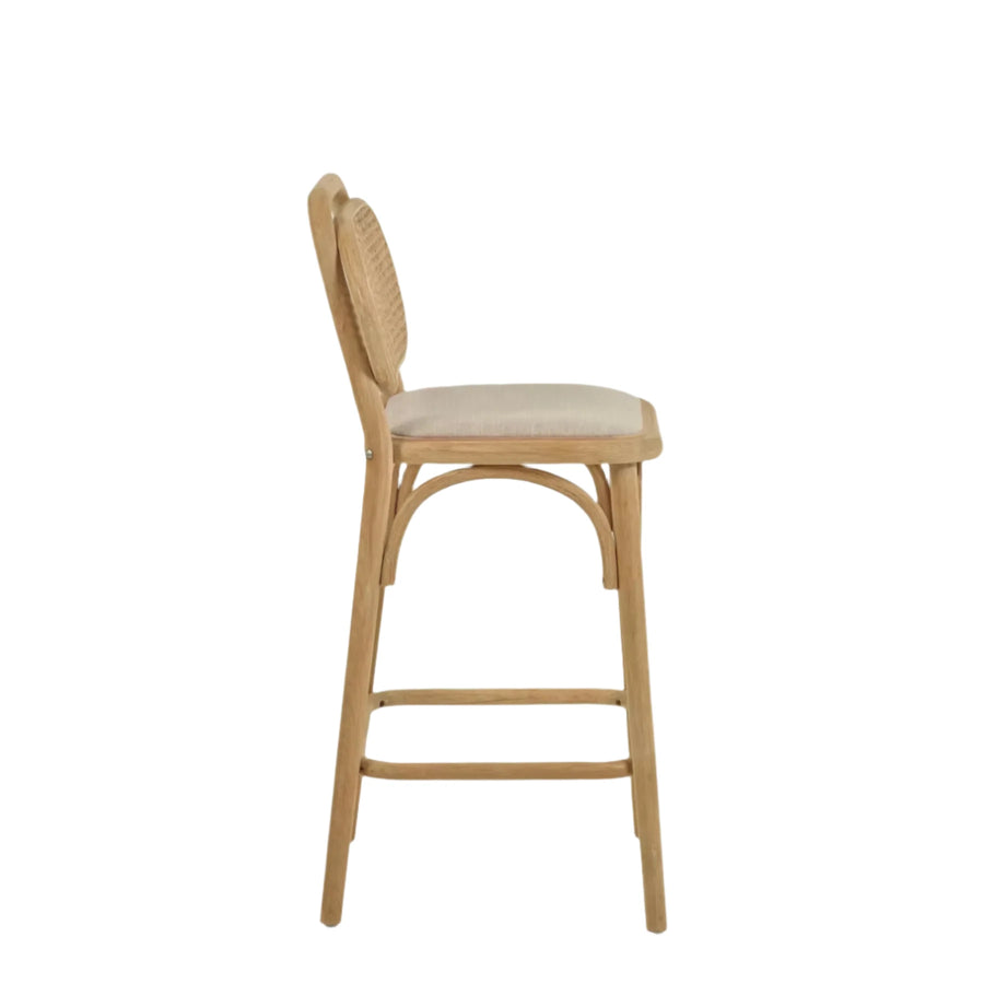 Doriane Bar Stool - Oak