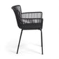 Surpika Outdoor Dining Chair - Black