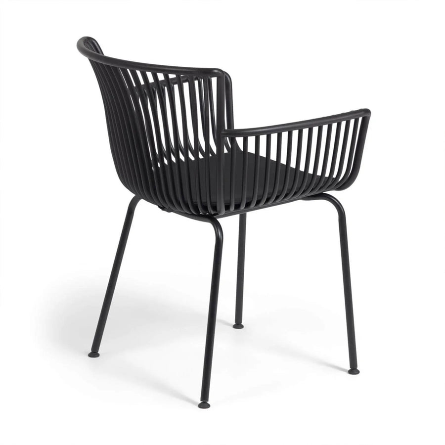 Surpika Outdoor Dining Chair - Black