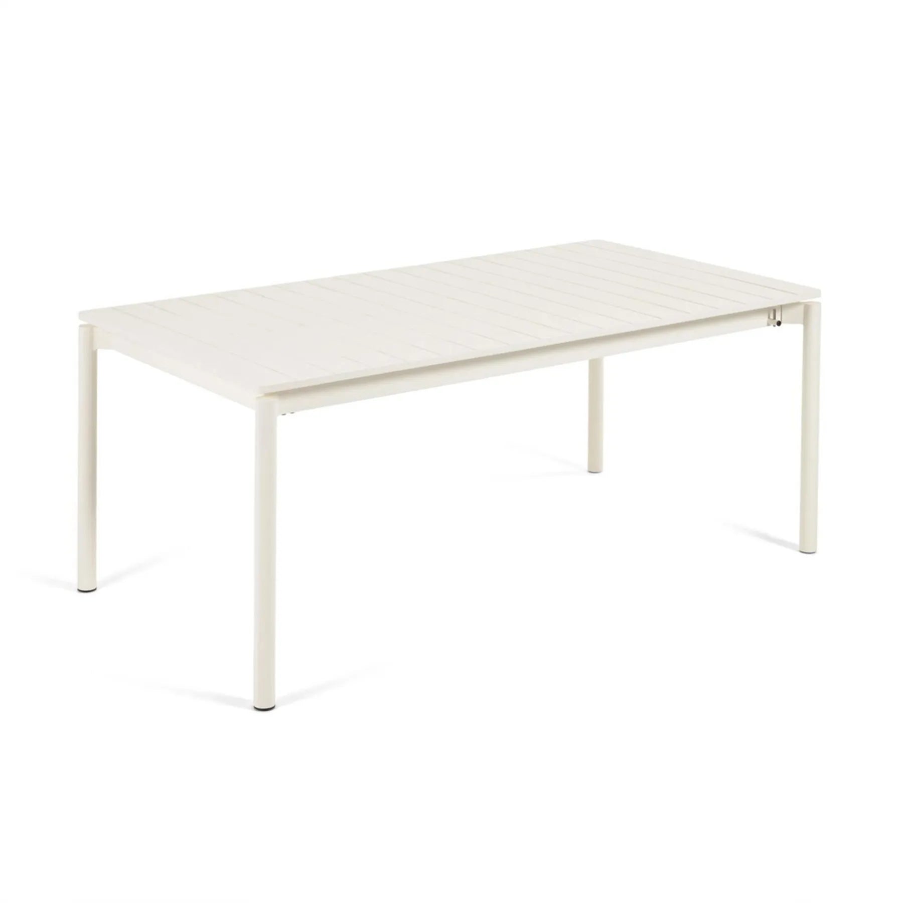 White extendable outdoor dining table deals
