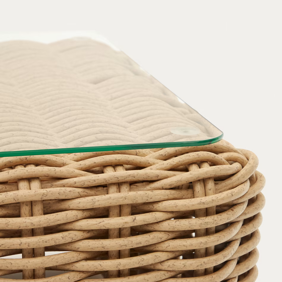 Portlligat Outdoor Coffee Table - Rattan