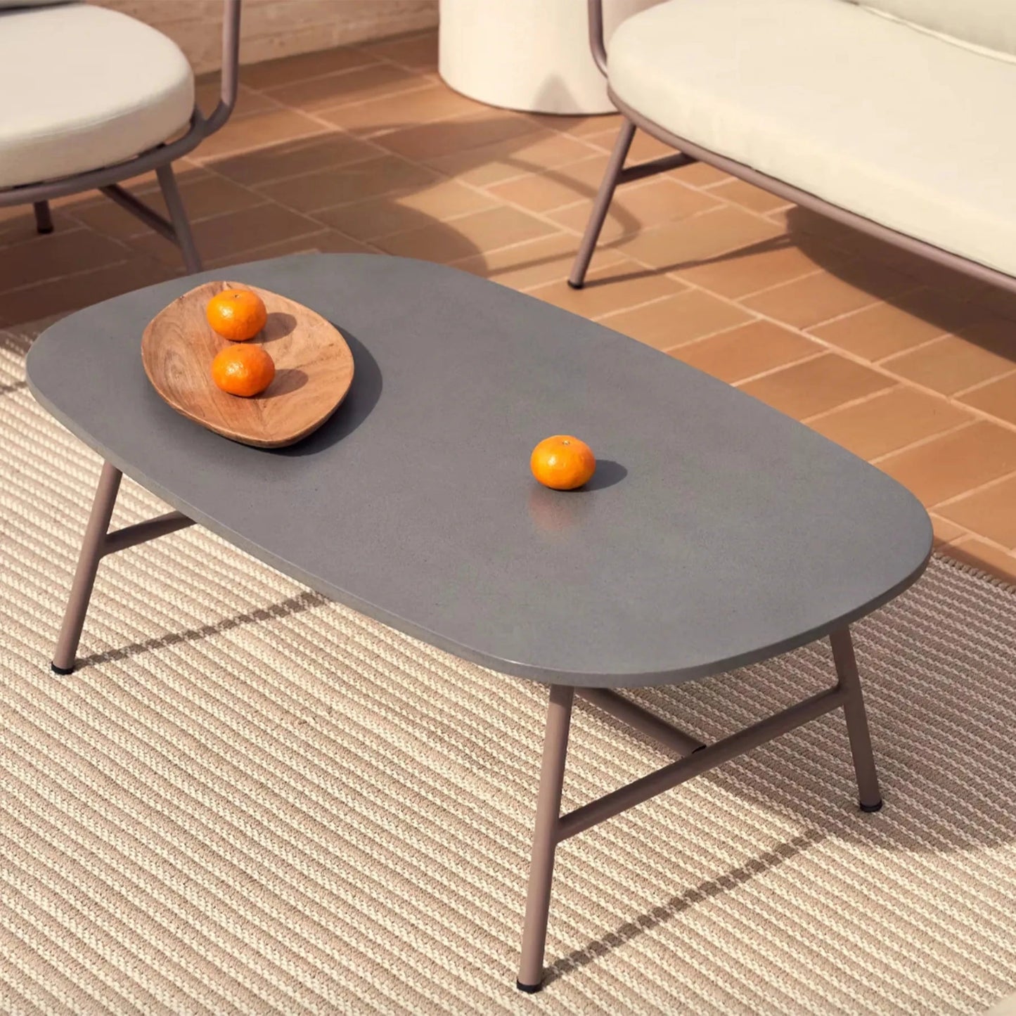 Bramant Outdoor Coffee Table - Mauve