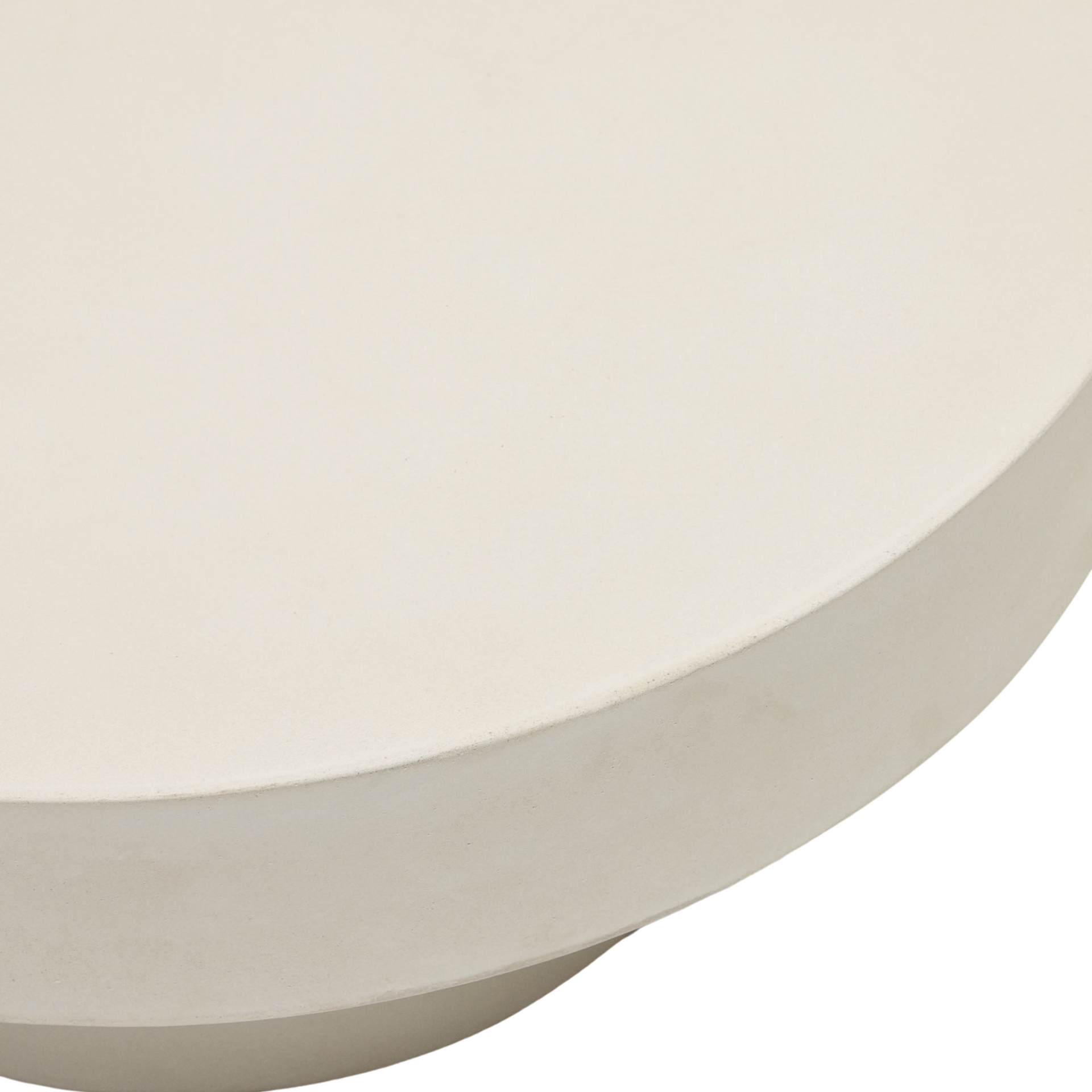 Aiguablava Outdoor Round Coffee Table 66cm - White