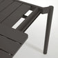 Zaltana Outdoor Extendable Outdoor Dining Table 140cm - Black