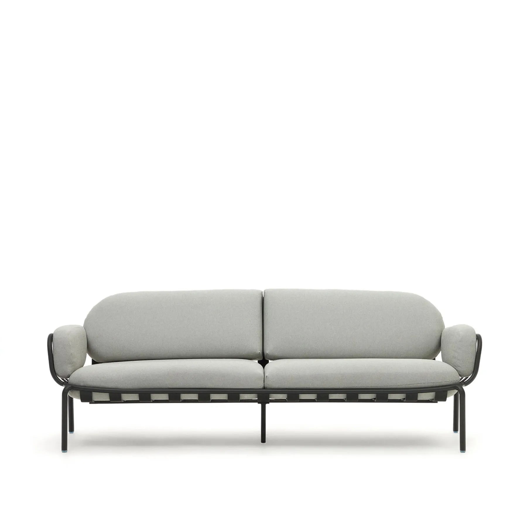 Joncols Outdoor 3 Seater Sofa - Grey