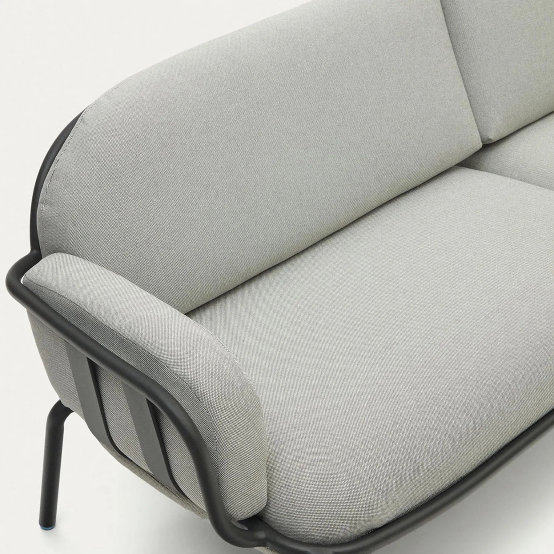 Joncols Outdoor 3 Seater Sofa - Grey