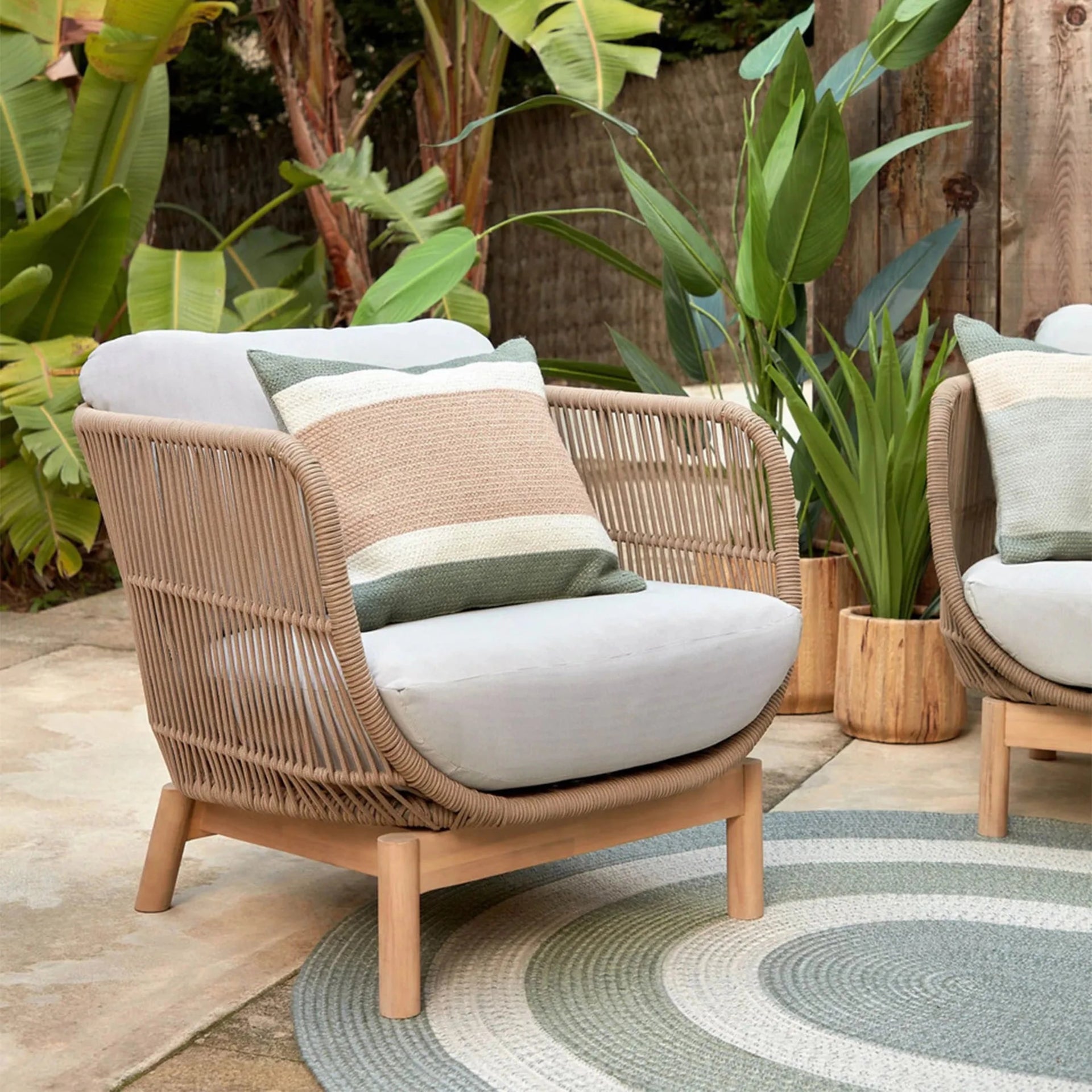 Catalina Outdoor Armchair - Beige