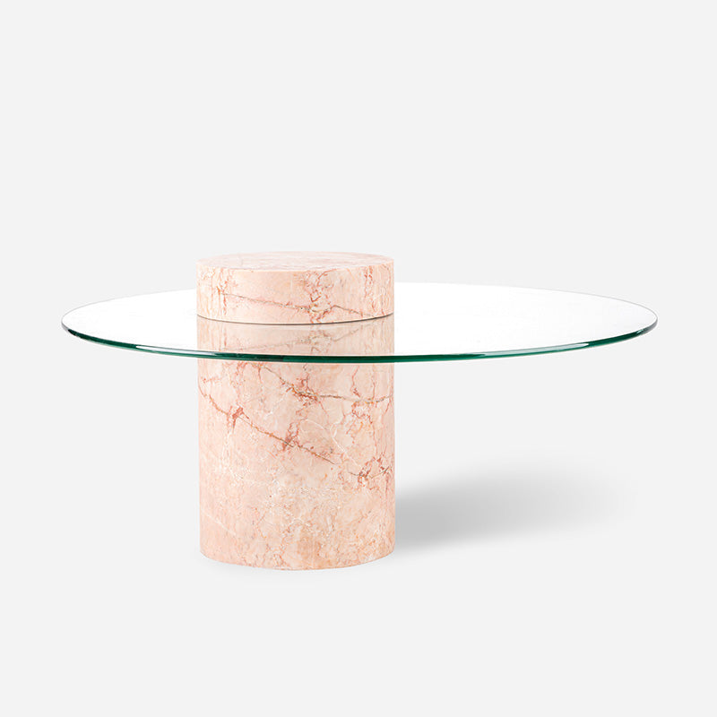 Forest Blade Coffee Table - Sunset marble