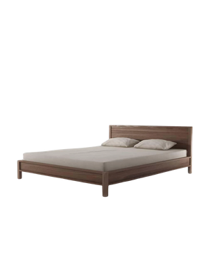 Solid King Bed - Teak