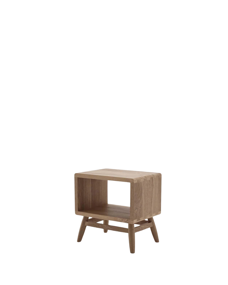 Twist Bedside - Teak