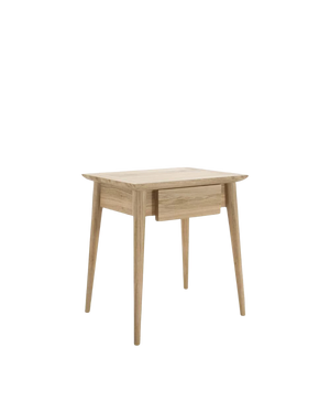 Vintage Bedside Table Large - Oak