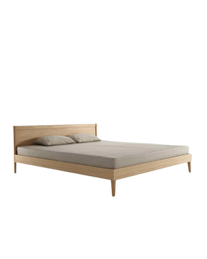 Vintage King Bed - Oak