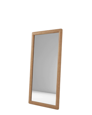 Vintage Floor Mirror - Teak