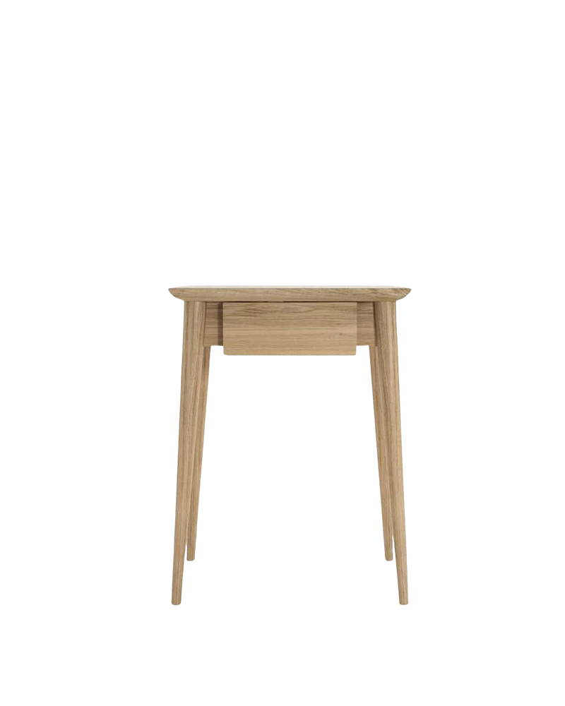 Vintage Bedside Table - Oak