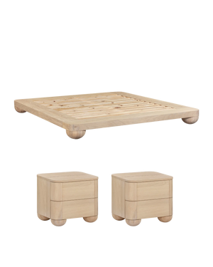 Bound Queen Bed Package - Oak
