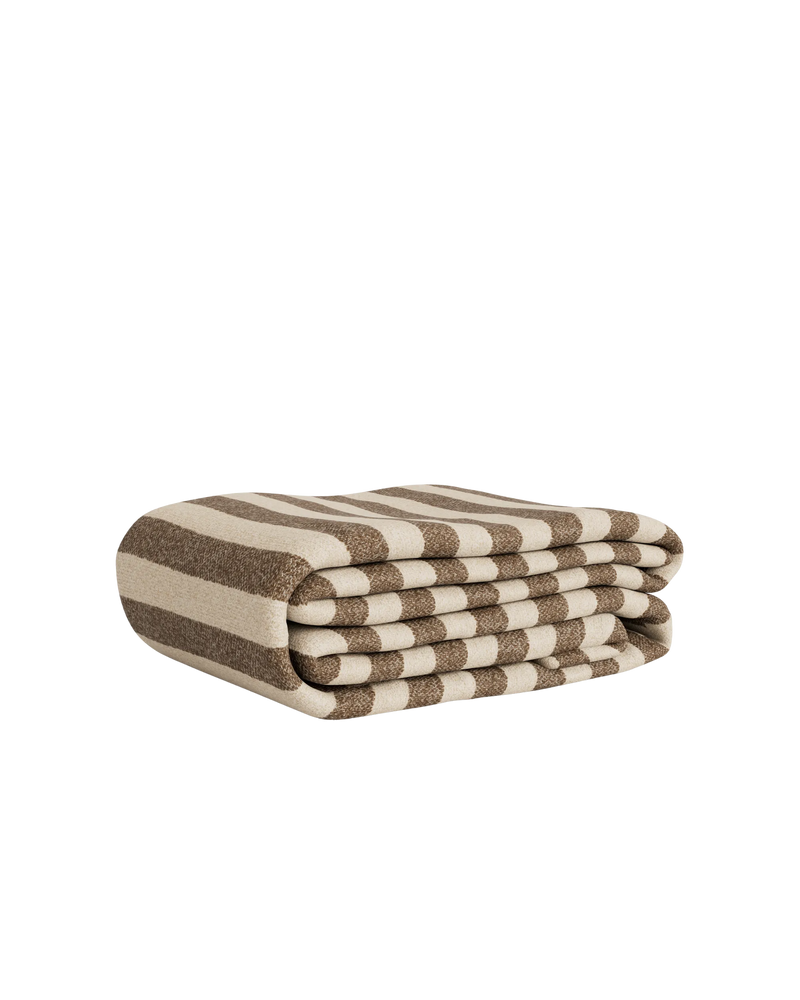 Sidney Slipcover Right Corner Module Fabric - Marnie Coconut Stripe