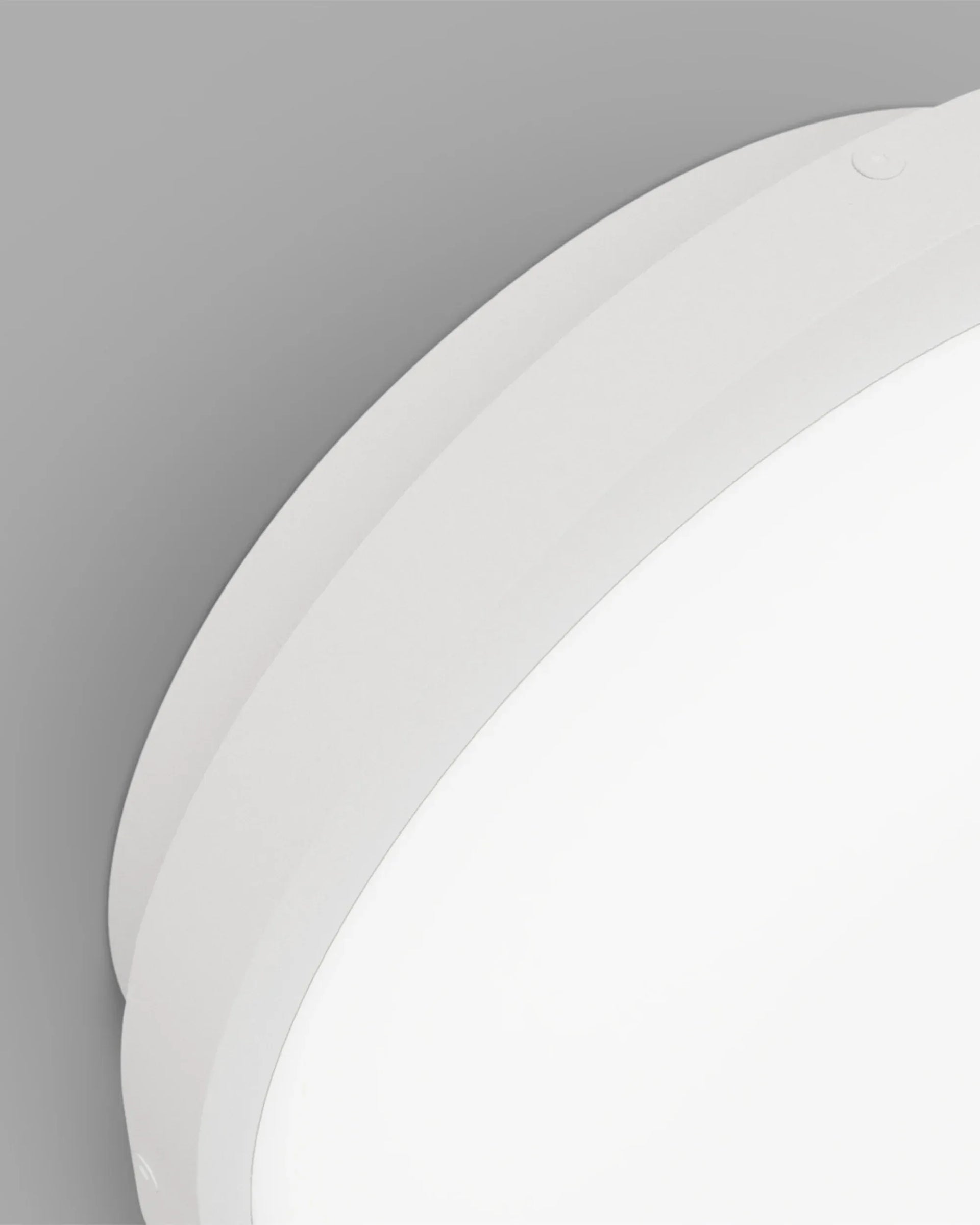 Bode Round Wall/Ceiling Light - White