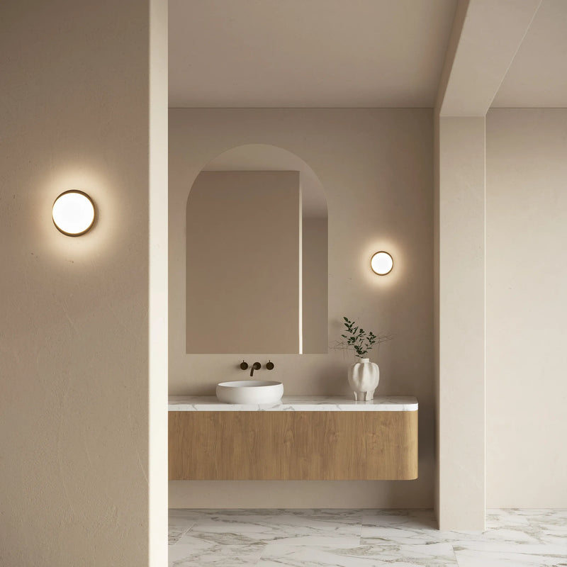 Bode Round Wall/Ceiling Light - Brass