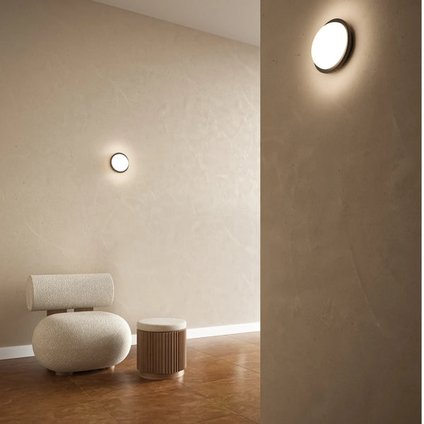 Bode Round Wall/Ceiling Light - Iron
