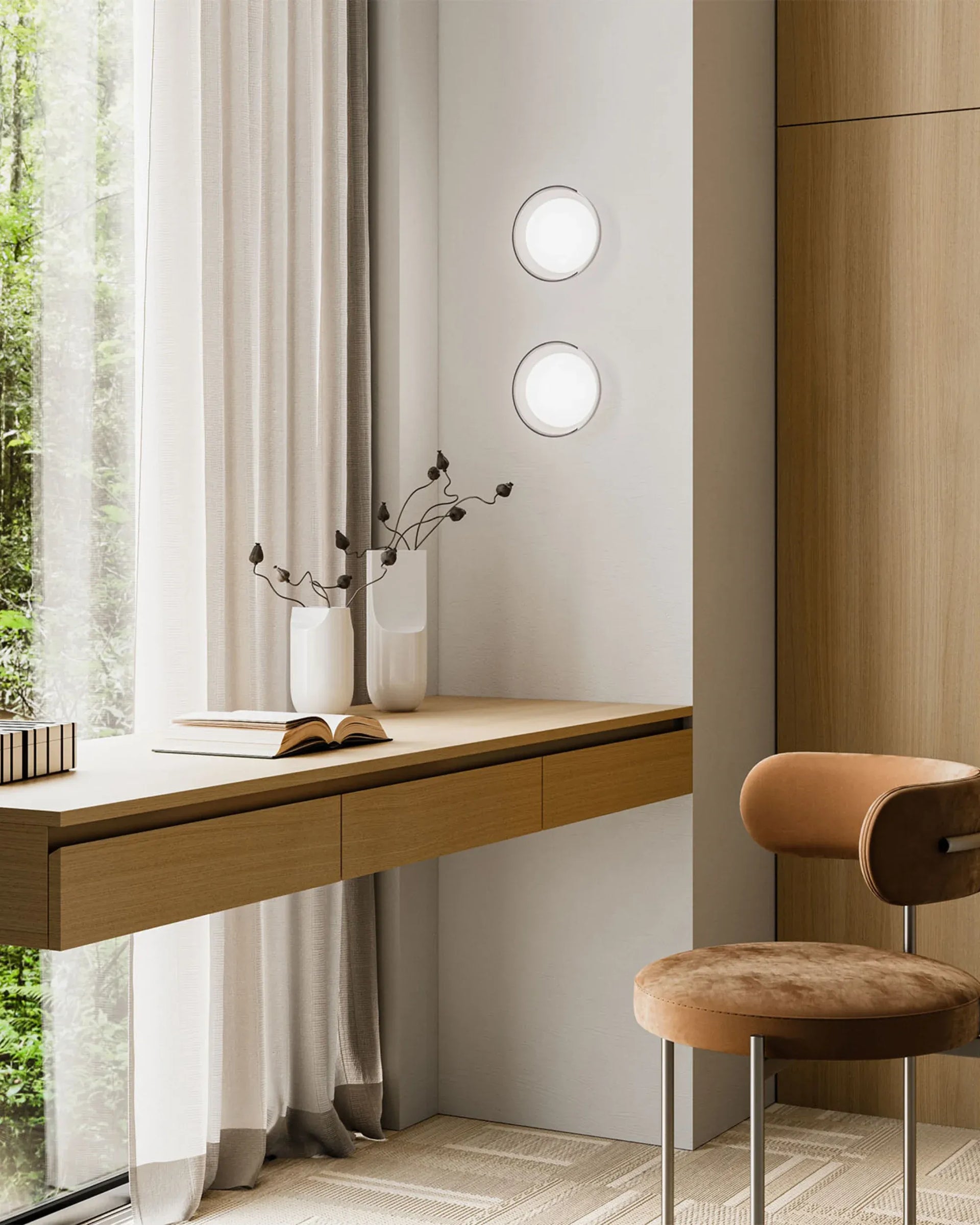Dome Artisan Wall Light - Clear