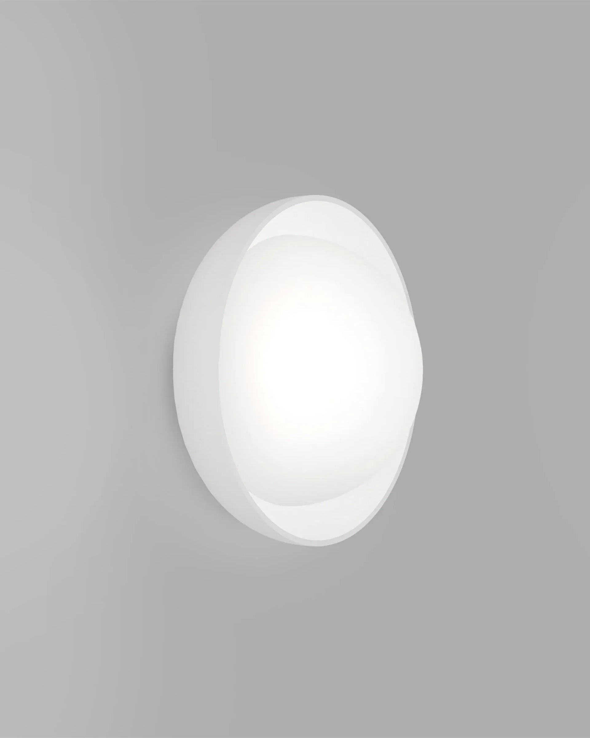 Dome Artisan Wall Light - White