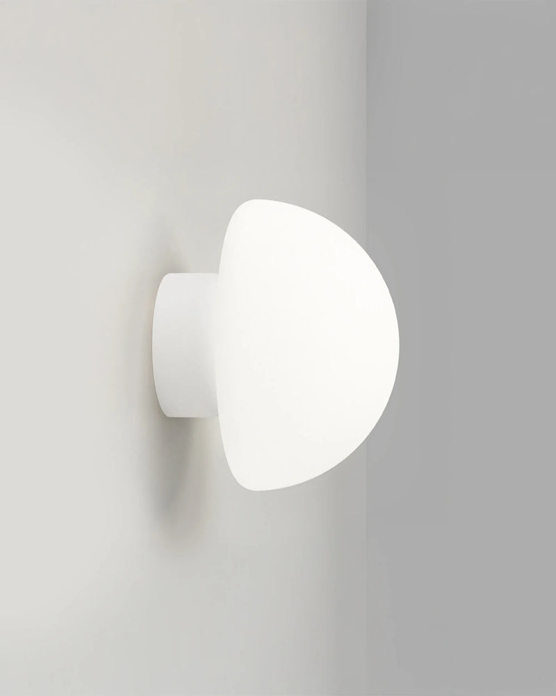 Dome Deco Wall Light - White