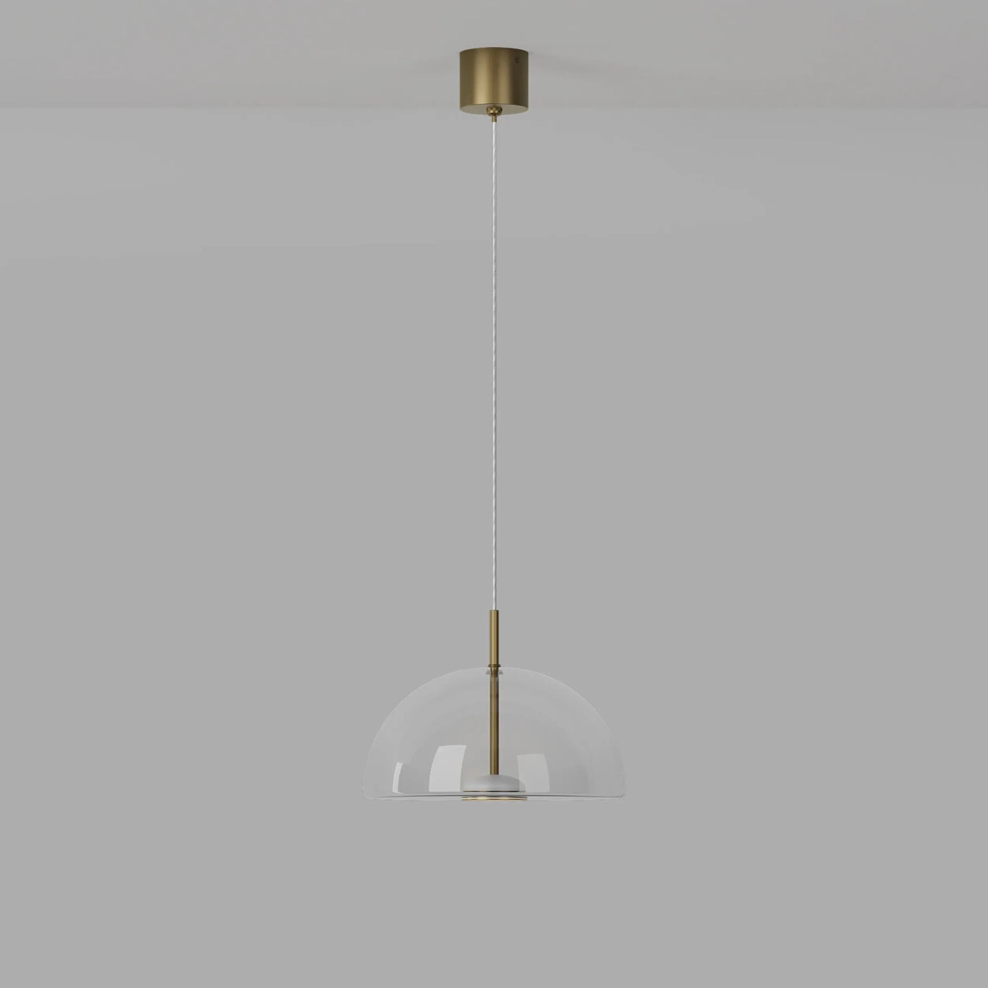 Dome Air Pendant Light - Clear