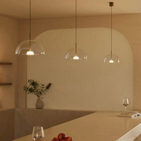 Dome Air Pendant Light - Clear