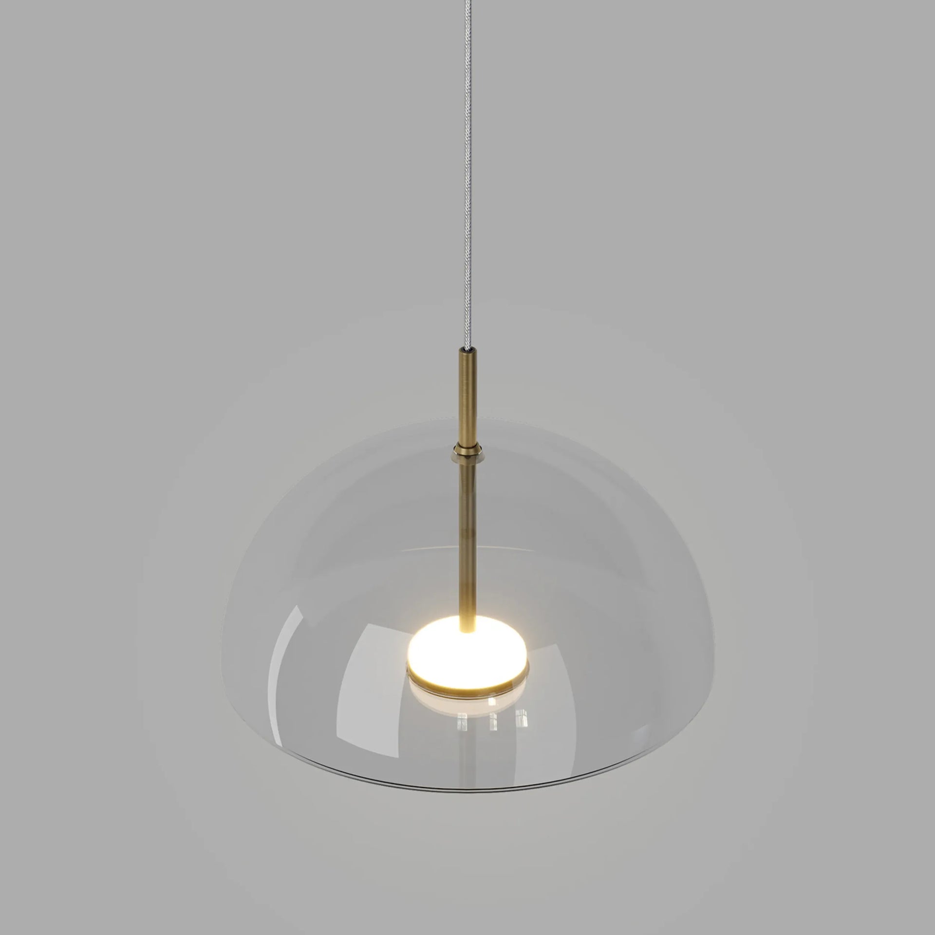 Dome Air Pendant Light - Clear