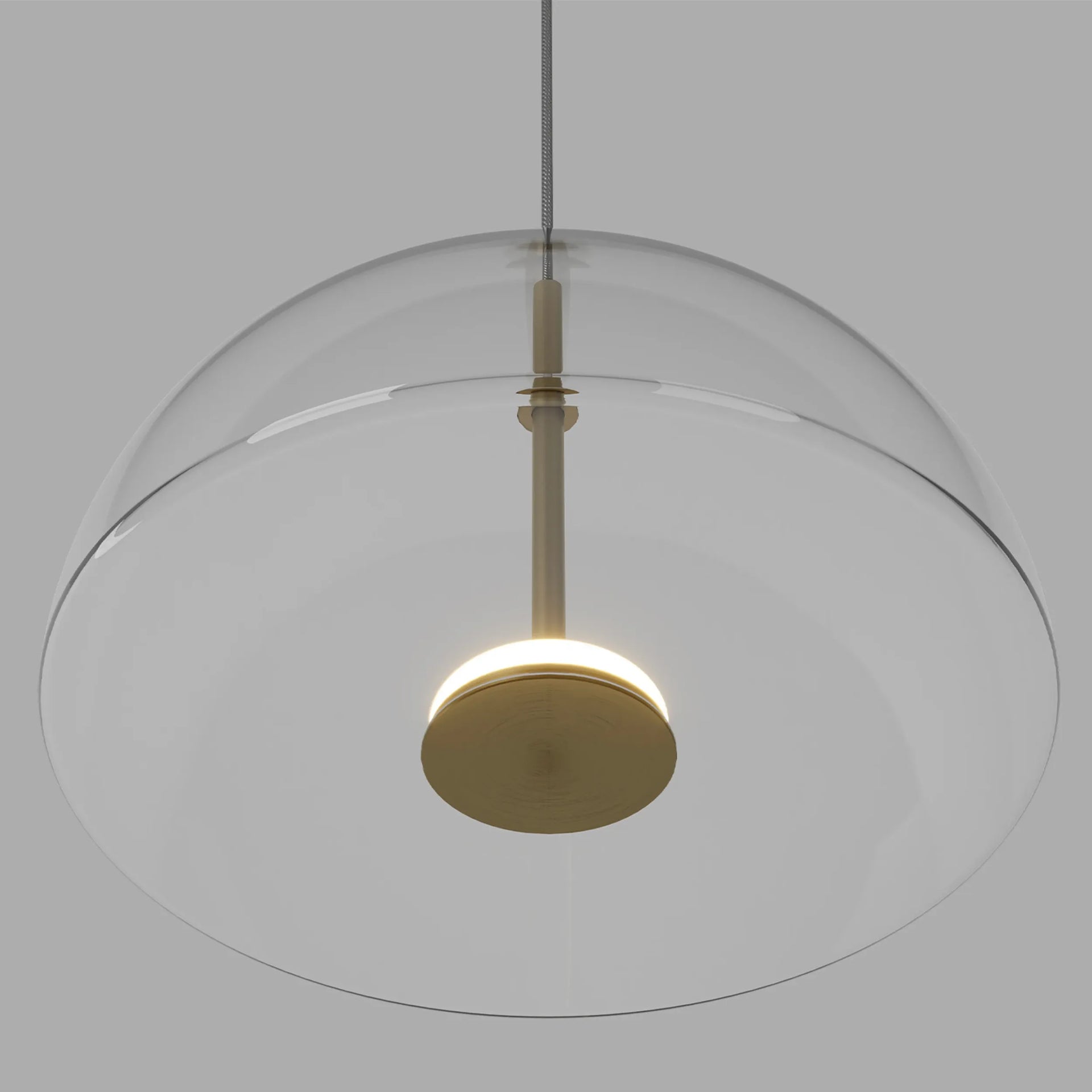 Dome Air Pendant Light - Clear