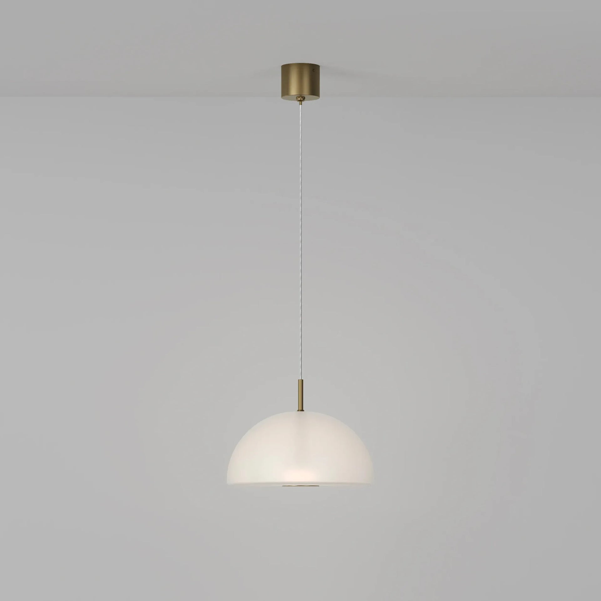 Dome Air Pendant Light - Frosted
