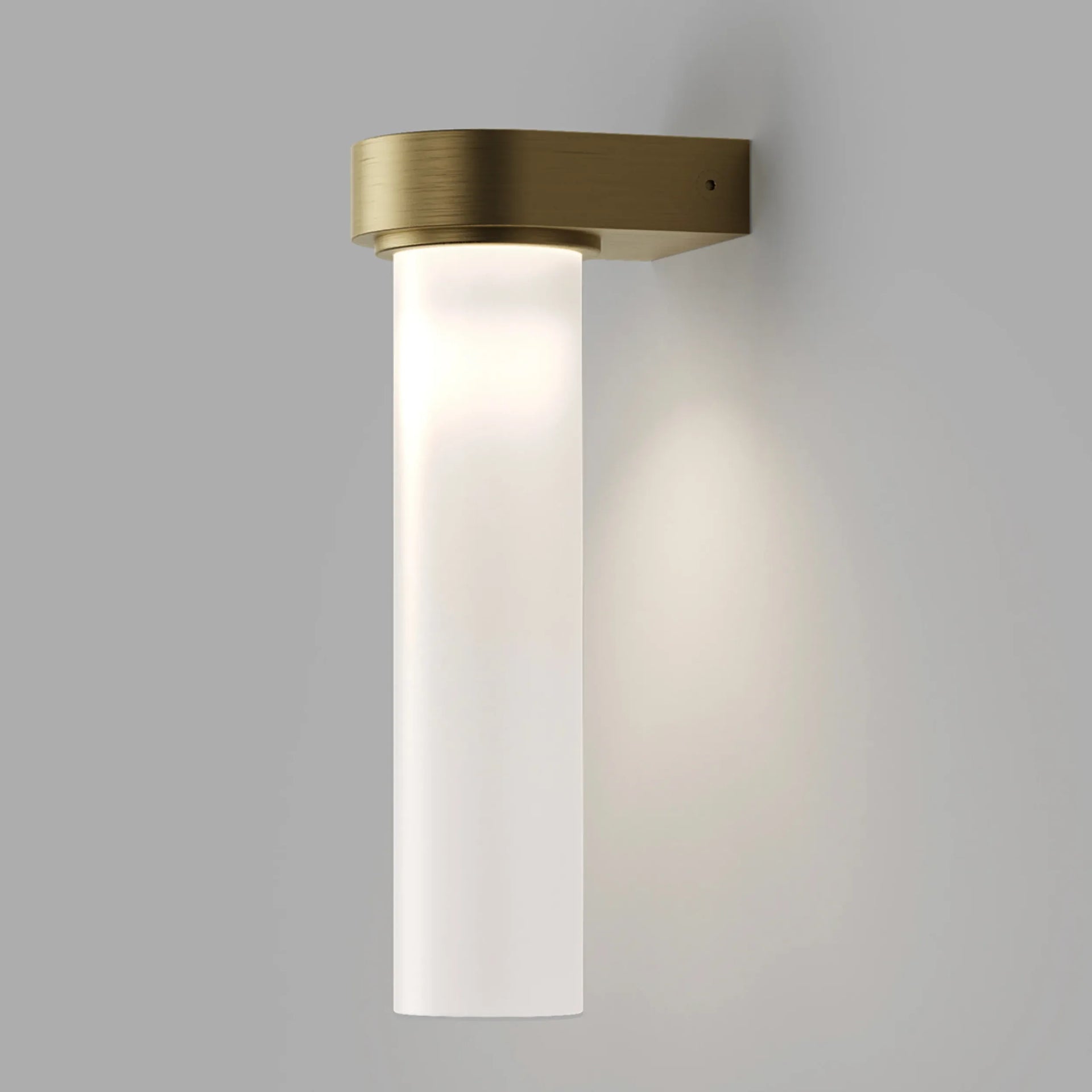 Edge Wall Light - Brass/Frosted