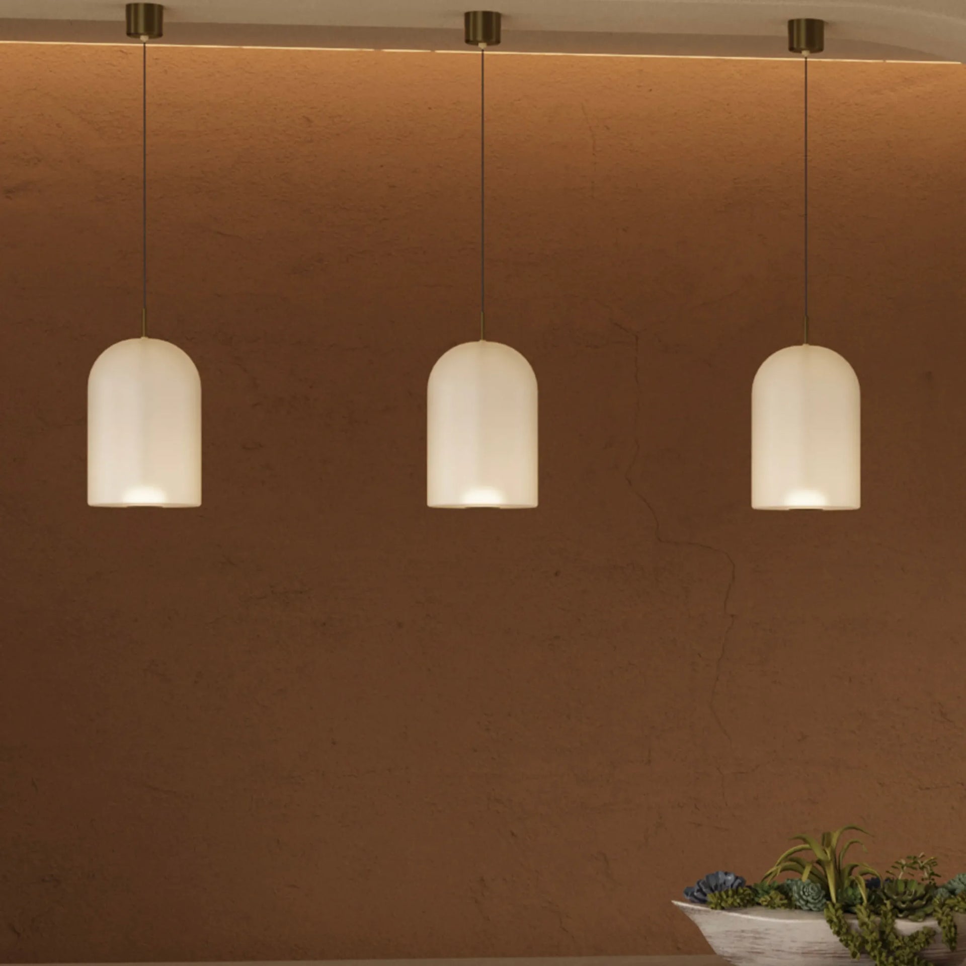 Elong Air Pendant Light - Frosted