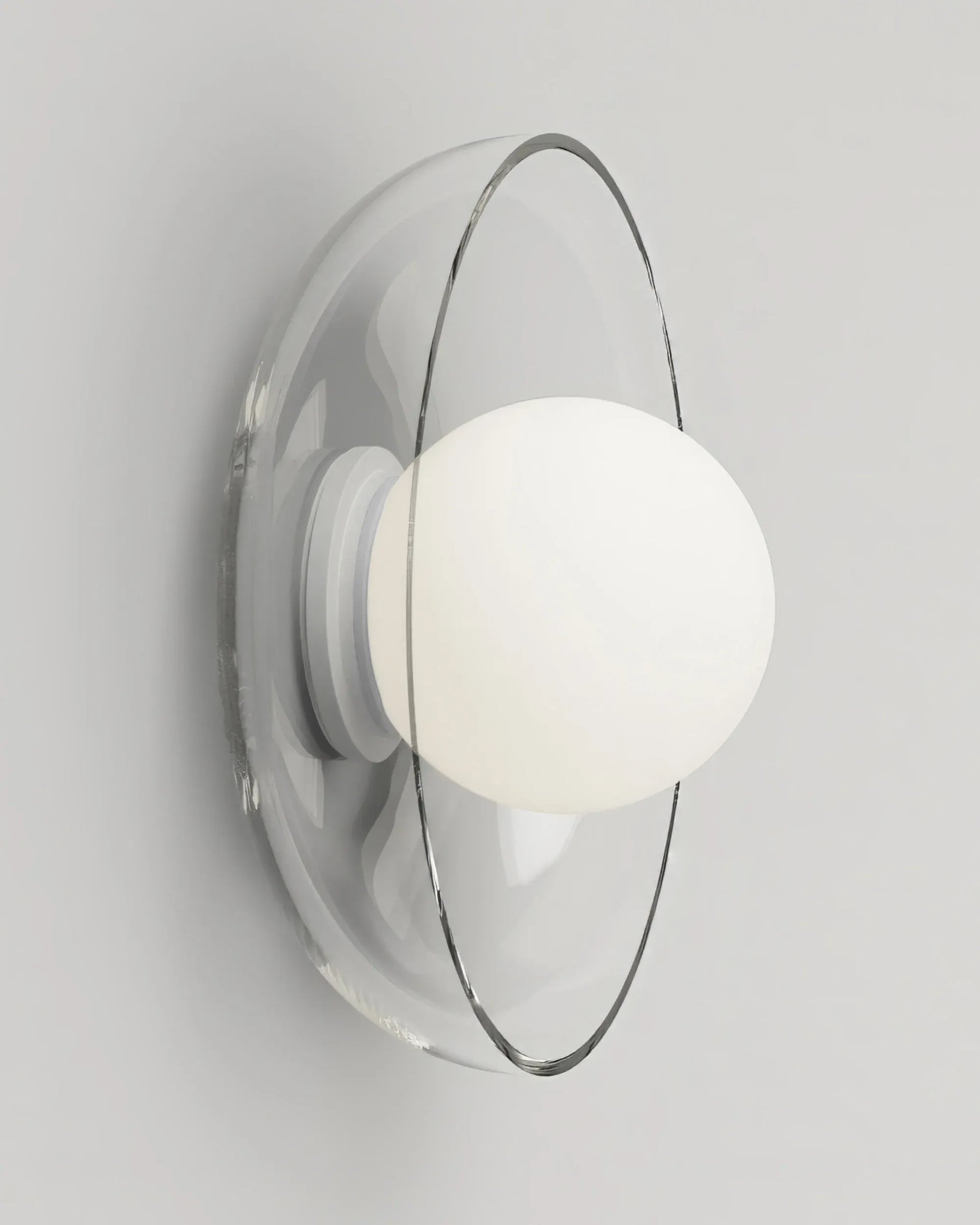 Orb Artisan Wall Light - Clear / Medium