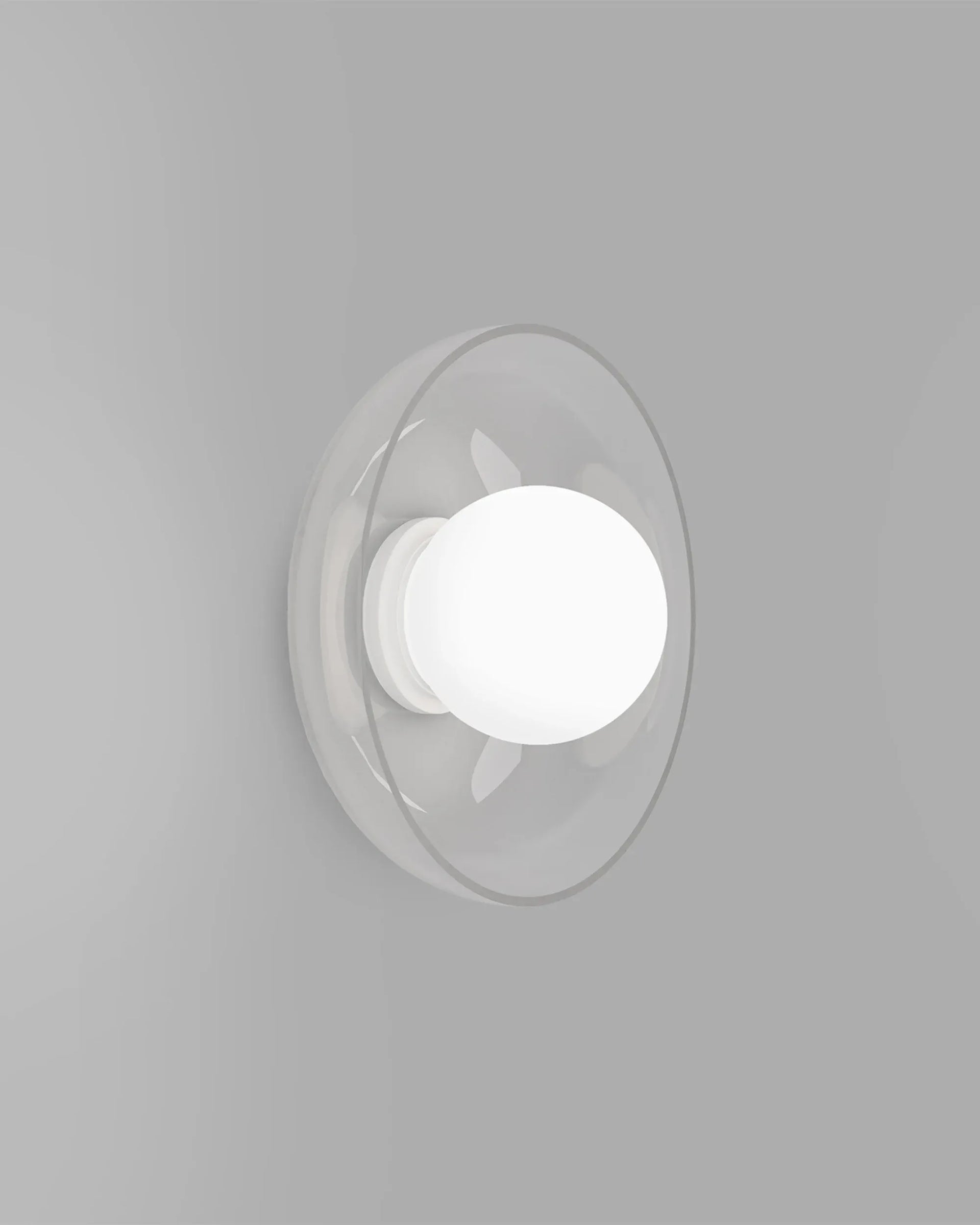 Orb Artisan Wall Light - Clear / Small