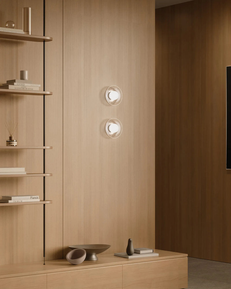 Orb Artisan Wall Light - Clear / Small