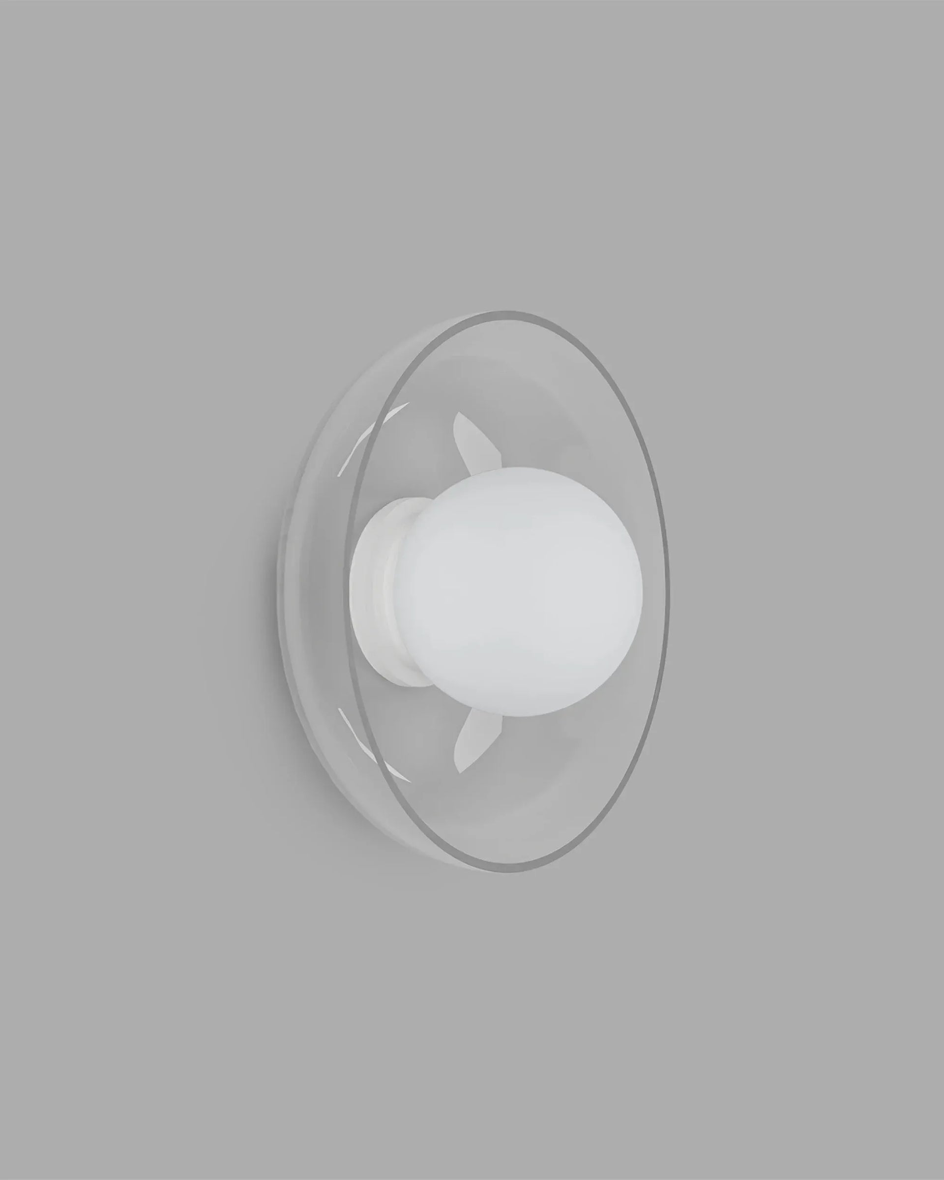 Orb Artisan Wall Light - Clear / Small