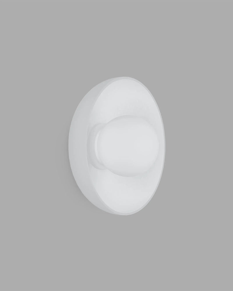 Orb Artisan Wall Light - White / Small