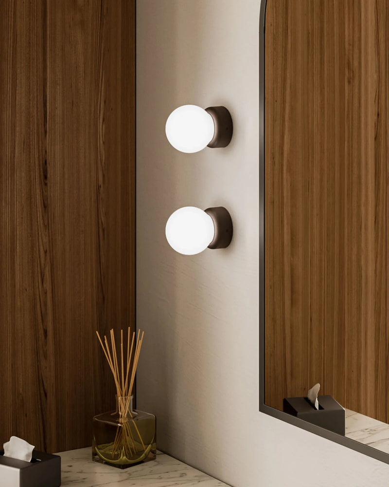 Orb Deco Wall Light Medium - Brass